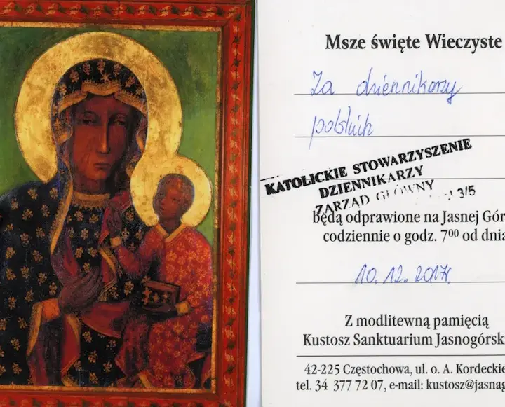 Jak zamówić msze wieczyste na Jasnej Górze - krok po kroku bez stresu